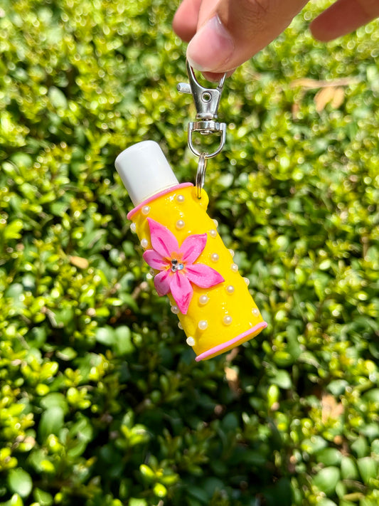 Pink Petal Pop Chapstick Case